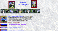 Desktop Screenshot of bluemyst.net